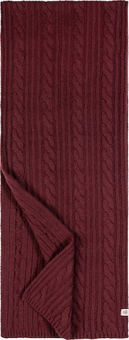 Sciarpa 'CABLED CHARM' di Roeckl in rosso: frontale