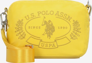 U.S. POLO ASSN. Crossbody Bag in Yellow: front