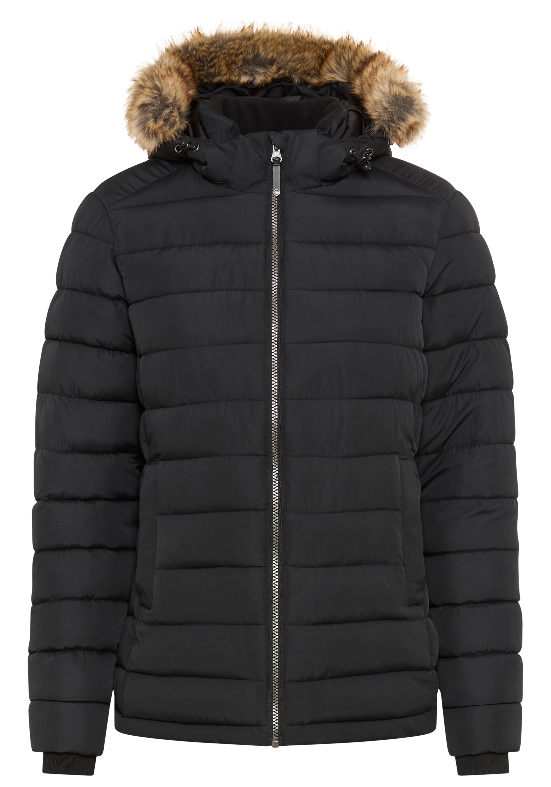 POLARINO Between-Season Jacket in Black: front