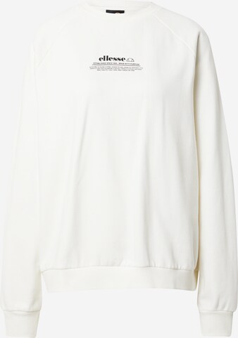 ELLESSE Sweatshirt 'Favaretto' in Wit: voorkant