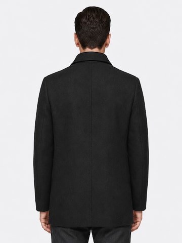 ALLTHEMEN Winter Coat 'Raureif' in Black