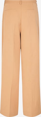 minimum Свободный крой Плиссированные брюки в Оранжевый
