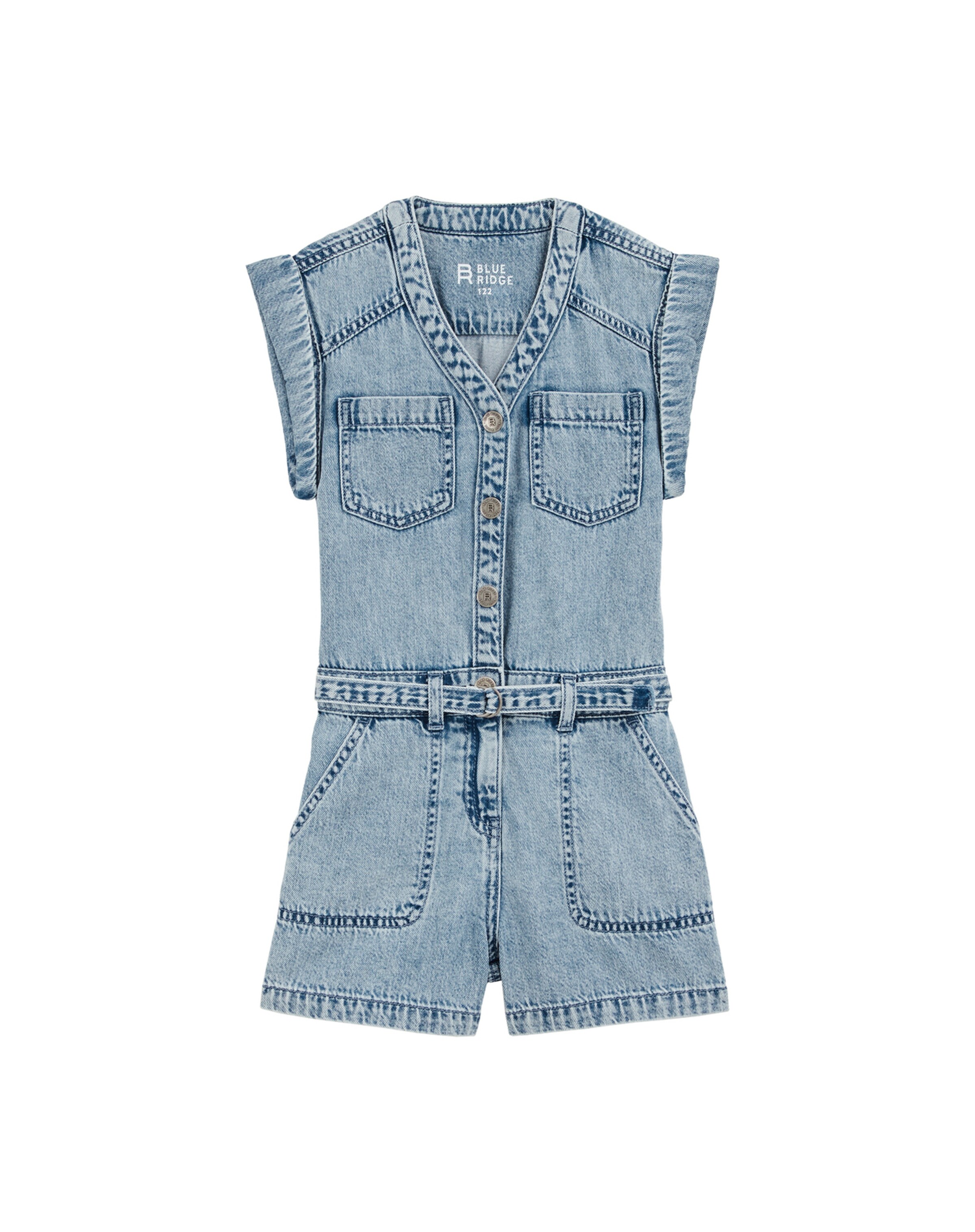 WE Fashion Overall in Blau: Vorderseite