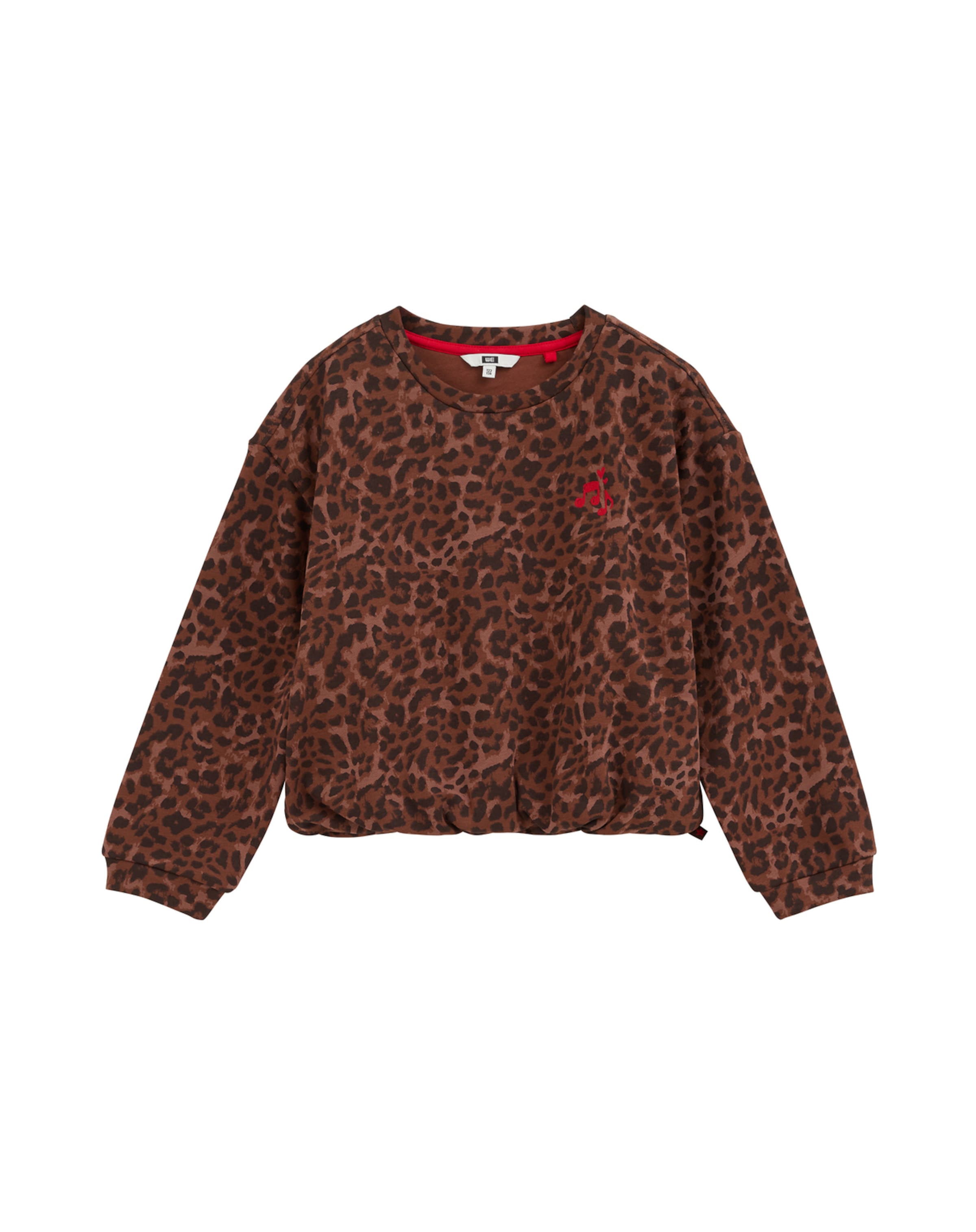 Felpa di WE Fashion in marrone: frontale