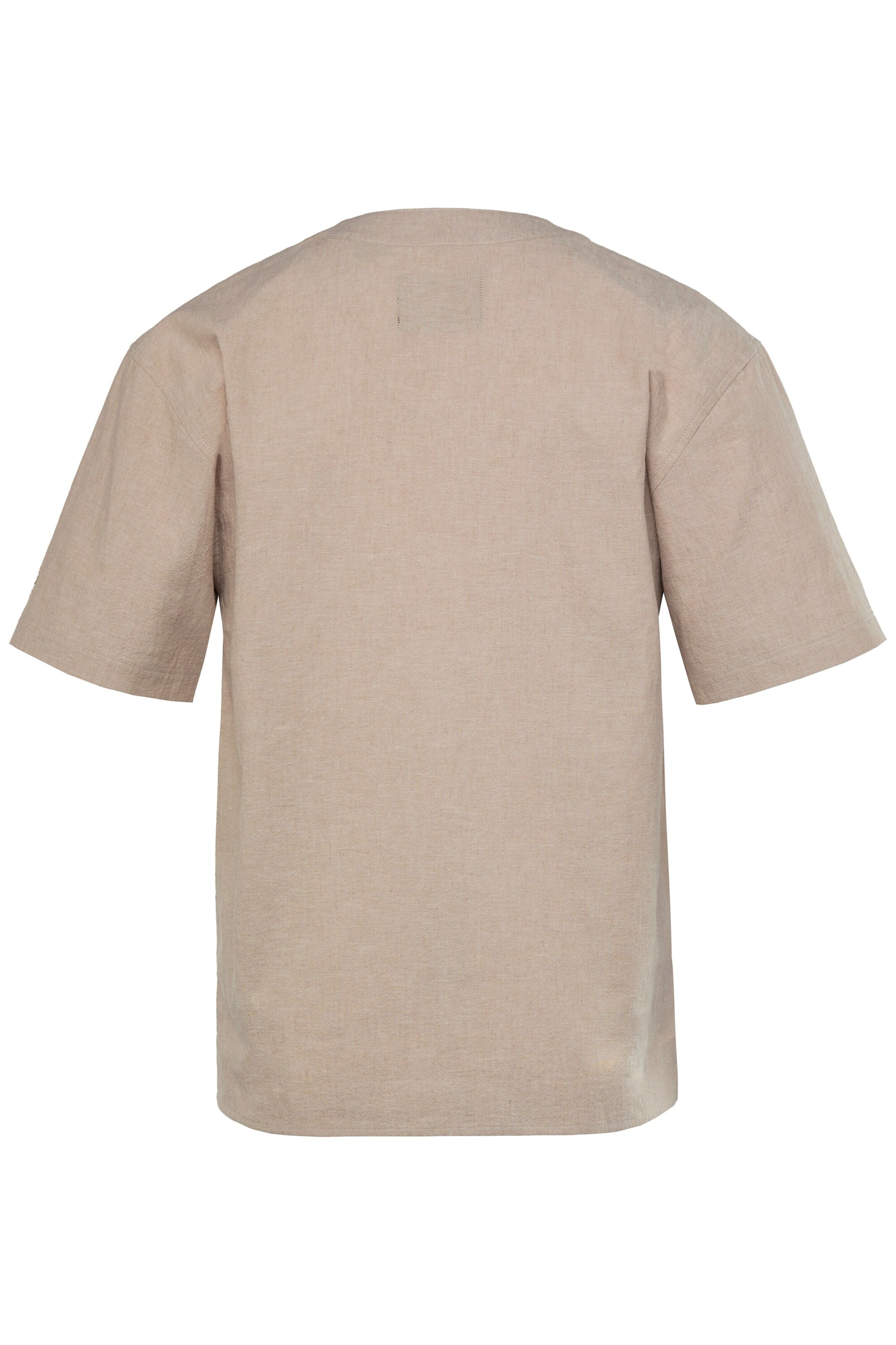 STHUGE Comfort fit Button Up Shirt in Beige