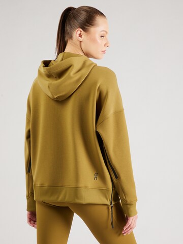 On Sweatshirt in Groen