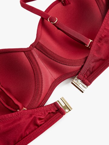 Koton Bralette Bikini Top in Red