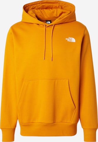 Sweat-shirt 'SIMPLE DOME' THE NORTH FACE en orange : devant