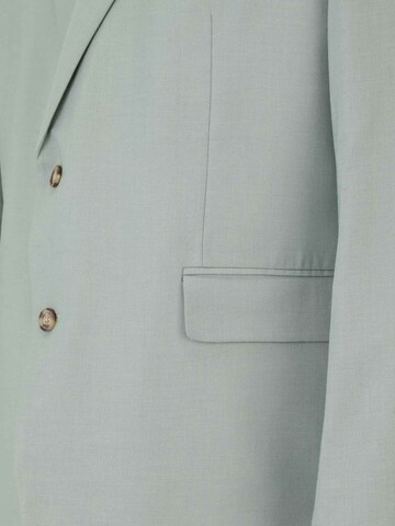 Jack & Jones Plus Slim fit Business Blazer 'JPRSOLARIS' in Green