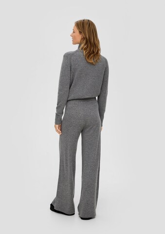 Wide Leg Pantalon s.Oliver en gris