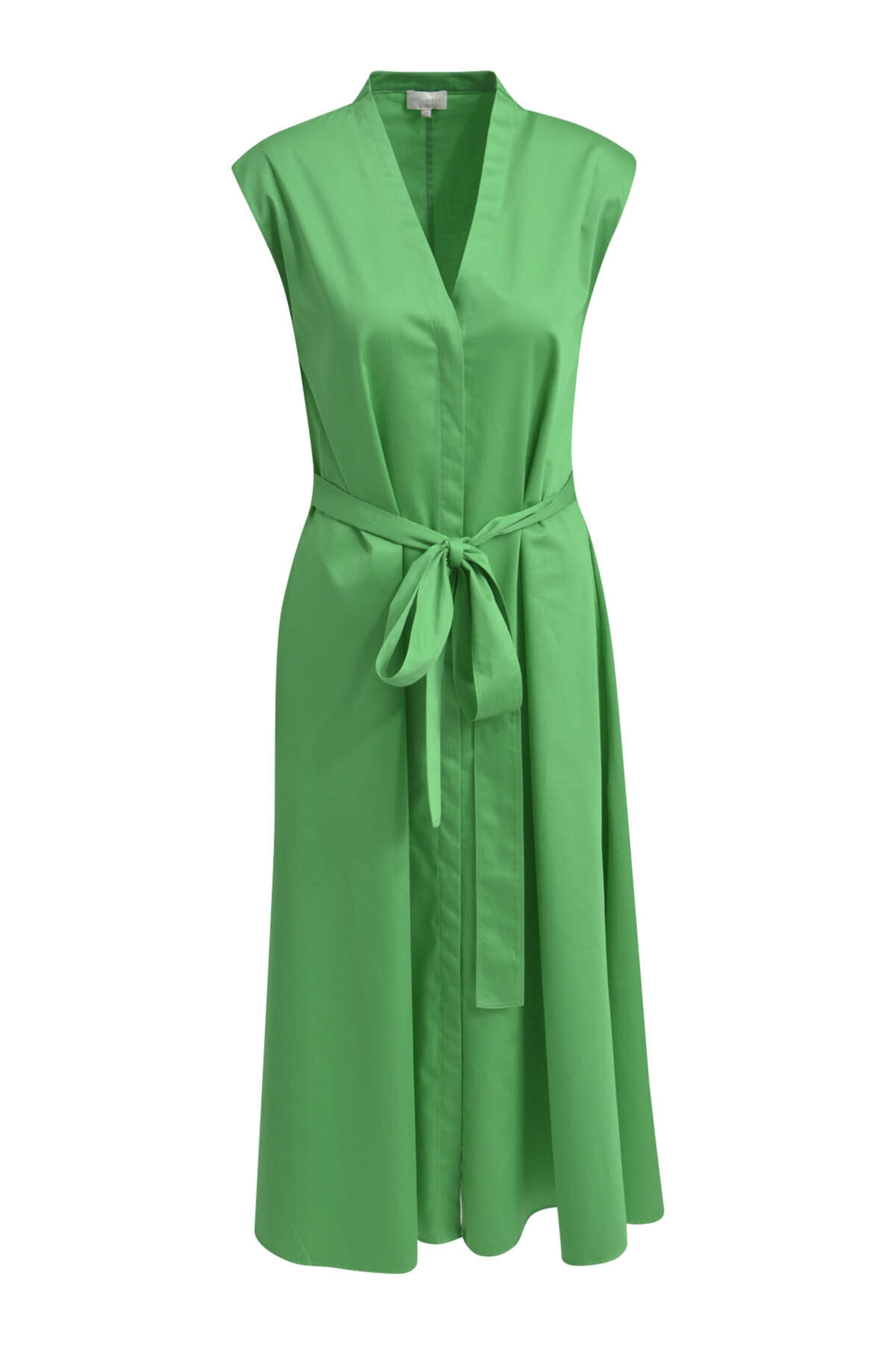 Milano Italy Summer Dress in Green: front