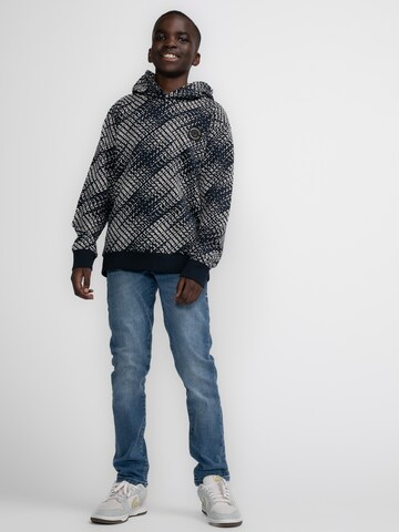 Petrol Industries Sweatshirt 'Shaktoolik' in Blue: front