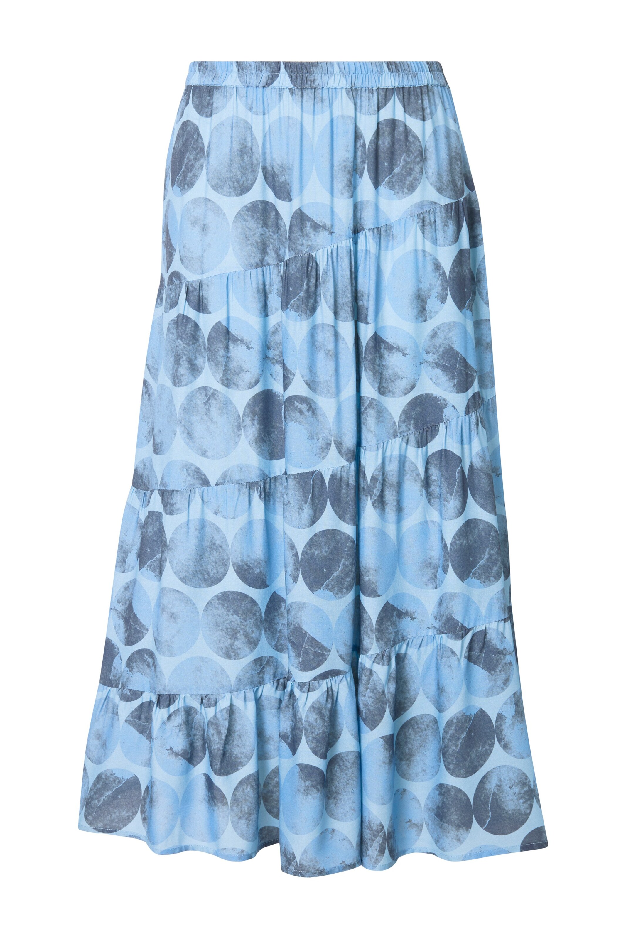 Ulla Popken Rock in Blau: Vorderseite