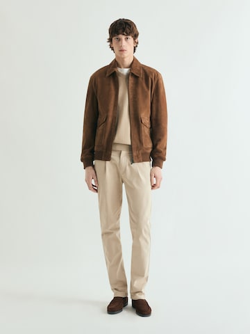 Scalpers Sweater ' ' in Beige: front