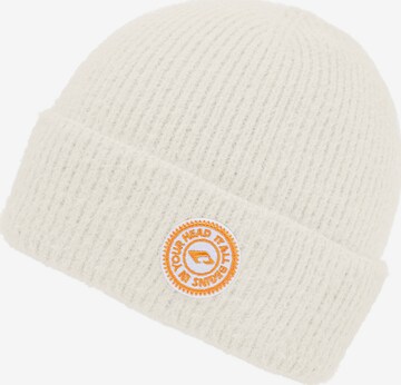 chillouts Beanie 'Alba' in White: front