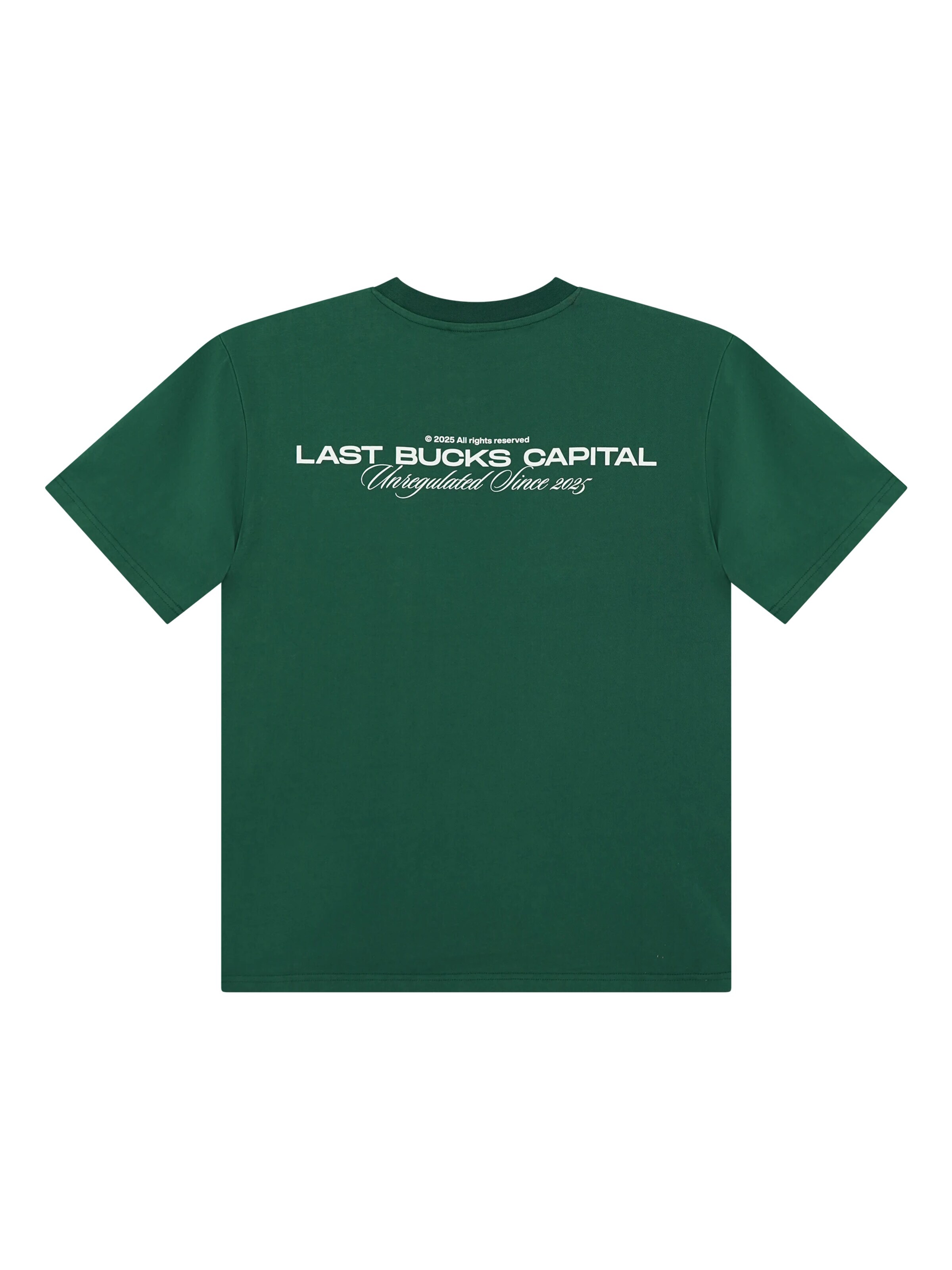 T-Shirt 'Last Bucks | Capital Tee' Last Bucks en vert