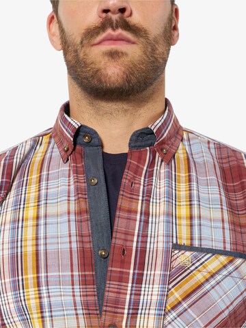 BABISTA Regular fit Button Up Shirt 'Supiso' in Red