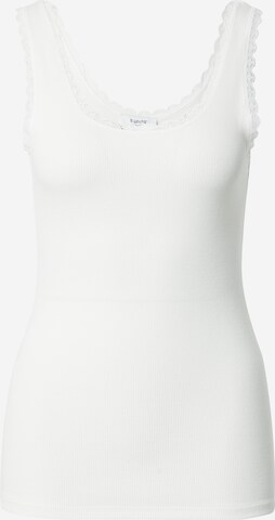 b.young Top 'POSEY' in White: front