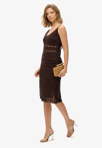 Superdry Jurk in Bruin