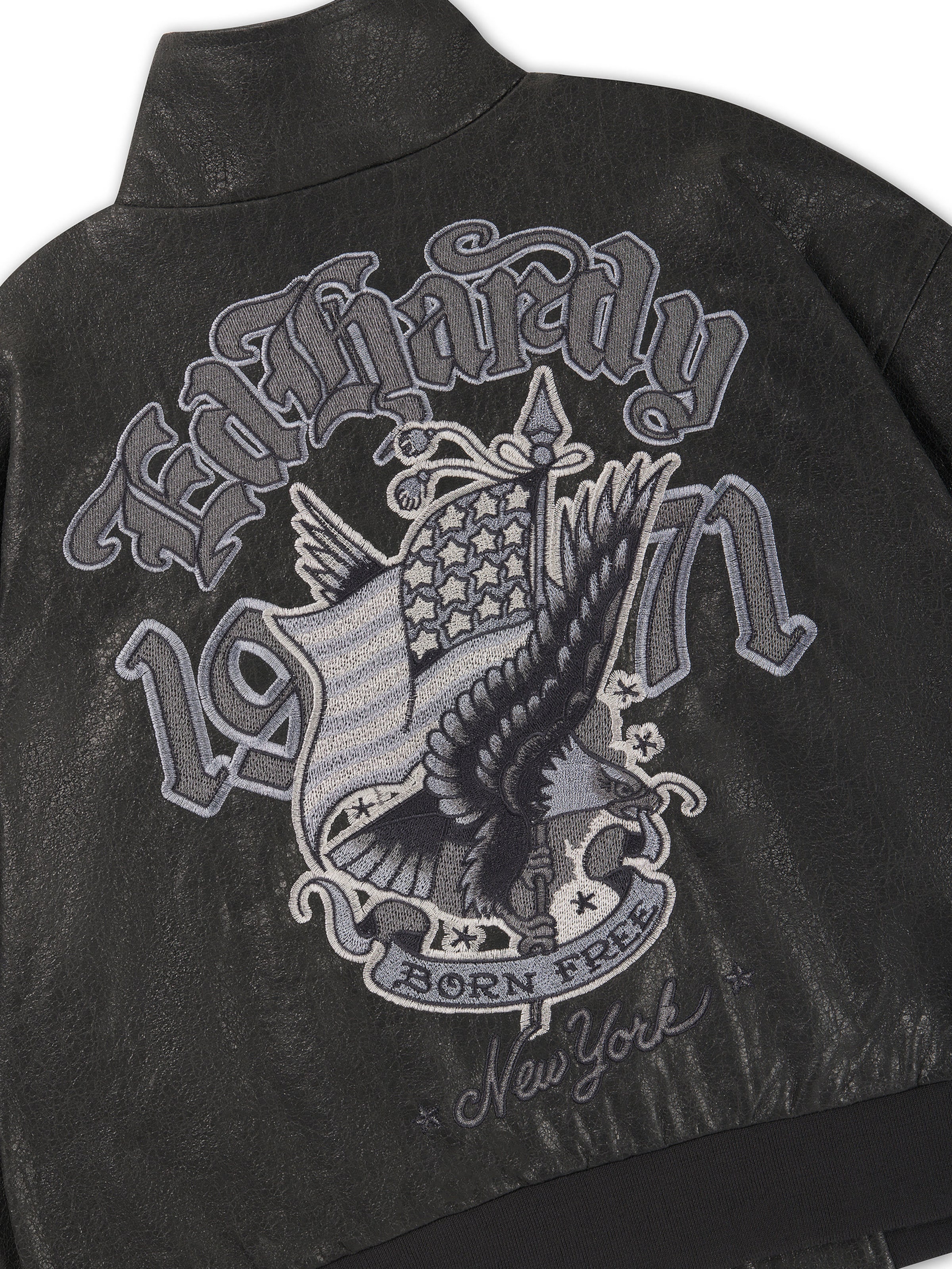 Ed Hardy - Chaqueta de invierno en gris