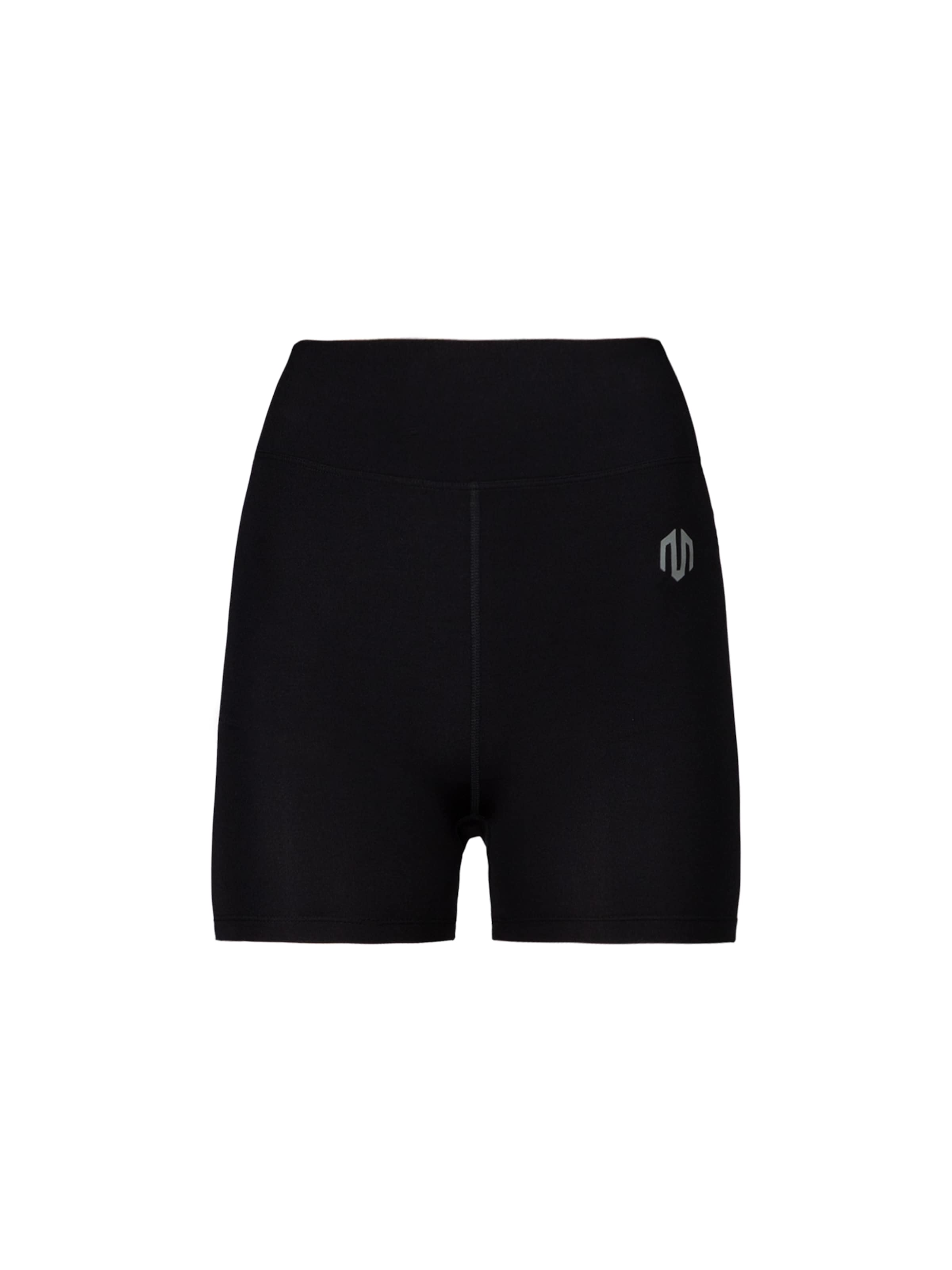 Coupe slim Pantalon de sport 'ACTIVE' MOROTAI en noir : devant
