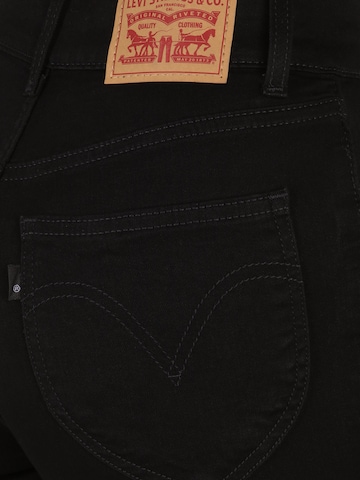 LEVI'S ® - Skinny Calças de ganga 'Retro High Skinny DB' em preto