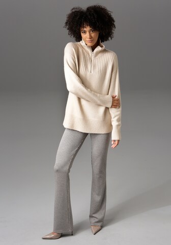 Aniston CASUAL Pullover in Beige