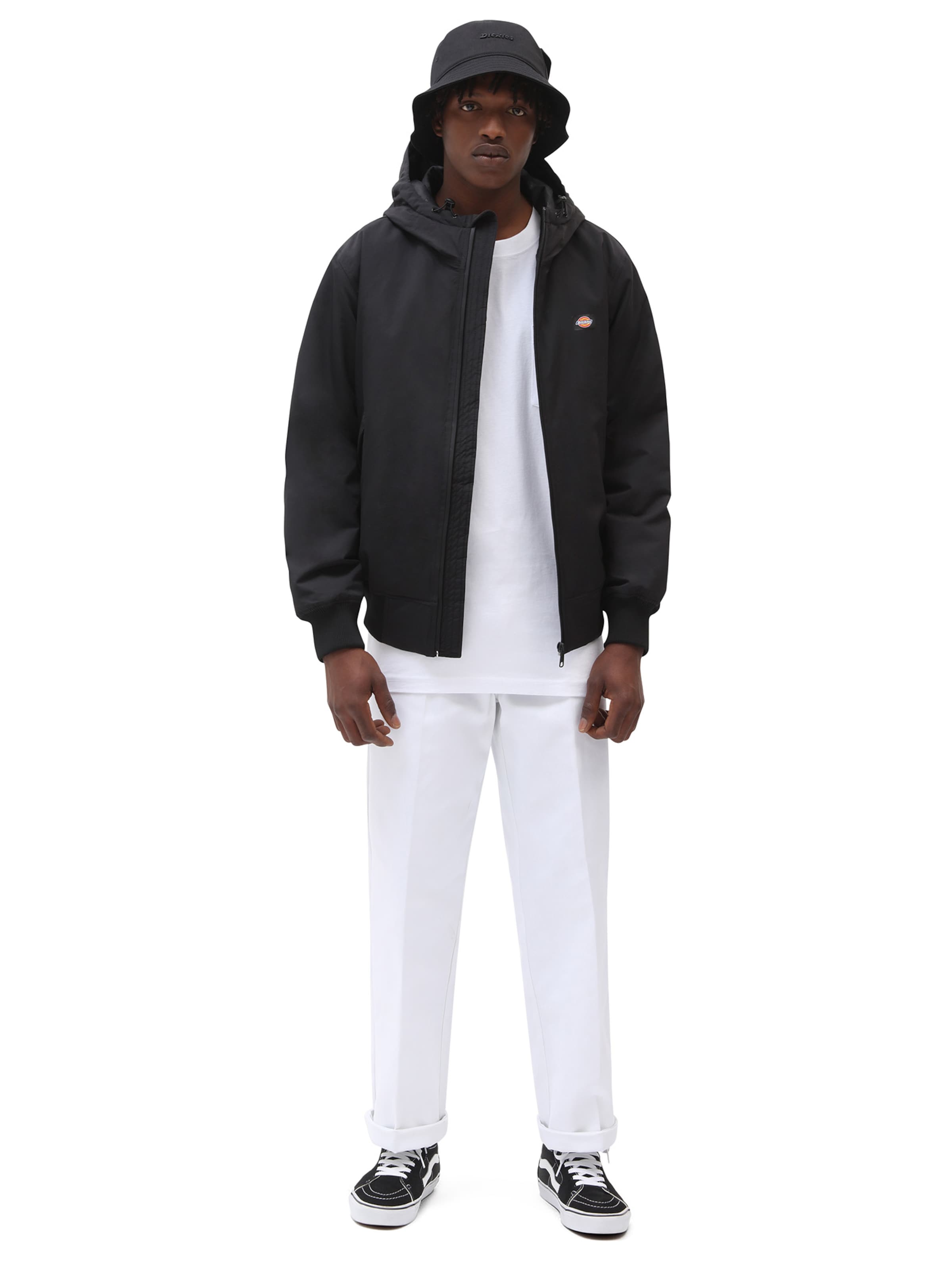 DICKIES Overgangsjakke 'New Sarpy' i sort