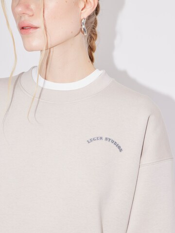 Sweat-shirt 'Eike' LeGer by Lena Gercke en beige