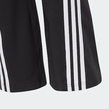 ADIDAS SPORTSWEAR Flared Workout Pants 'Future Icons 3-Stripes  ' in Black