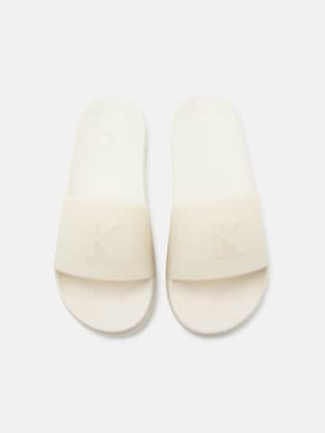 Calvin Klein Mule 'ESS' in Beige