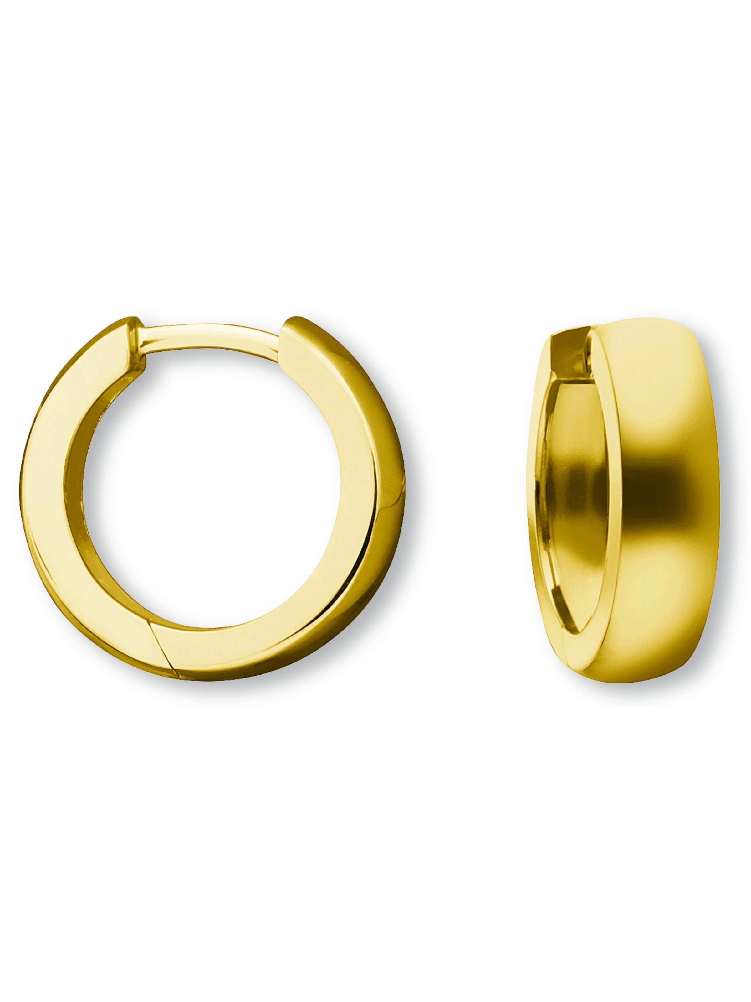 ONE ELEMENT Ohrringe in Gold: Vorderseite
