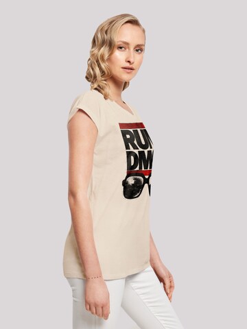 T-shirt 'Run DMC Glasses NYC' F4NT4STIC en beige