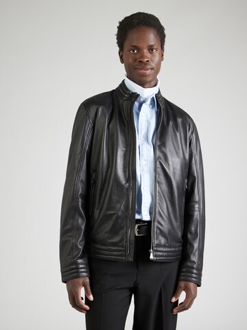 JOOP! Jeans Between-season jacket '15 Fill' in Black: front