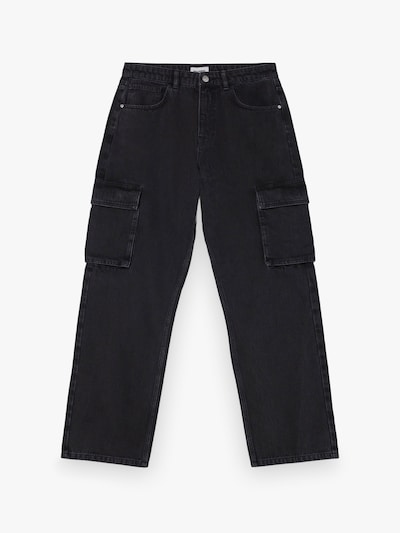 BALMOHK Jeans cargo 'LUIS' en 36 en noir, Vue avec produit