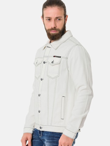 Veste mi-saison 'CJ289' CIPO & BAXX en blanc