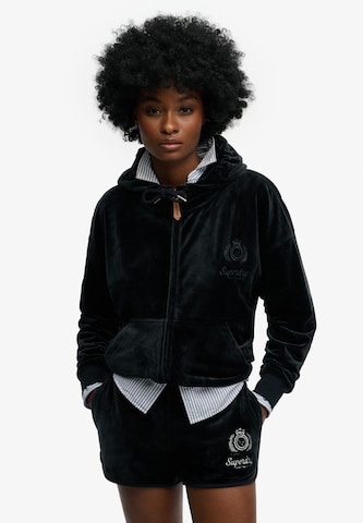 Veste de survêtement 'Country Club' Superdry & Co en rouge : devant