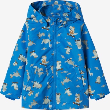 NAME IT Overgangsjakke 'NMMMAX' i blå: forside