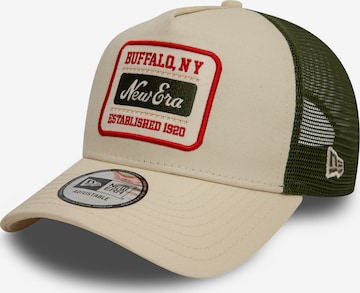 NEW ERA - Boné em bege: frente
