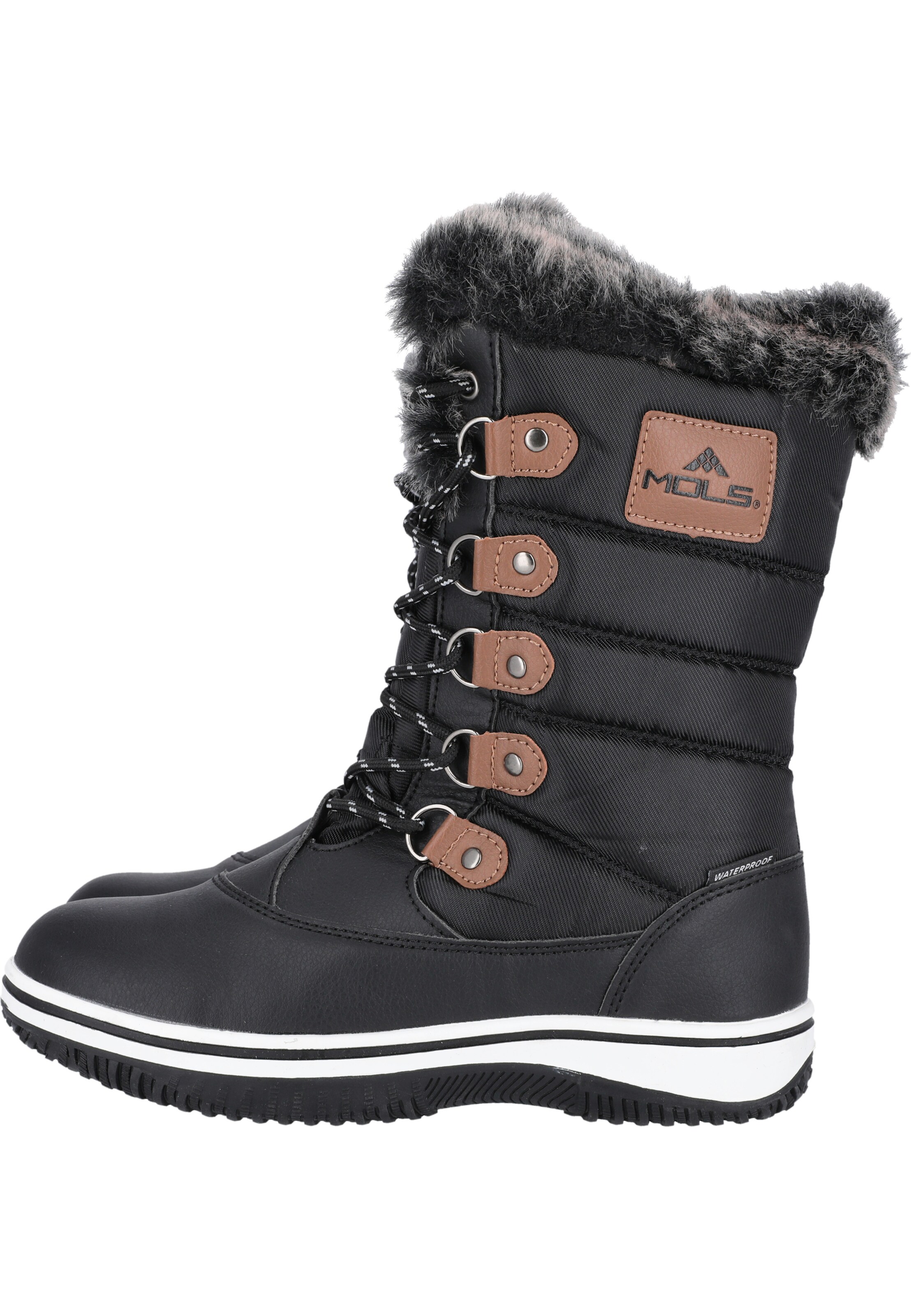 Mols Winterstiefel 'Enfield' in Schwarz