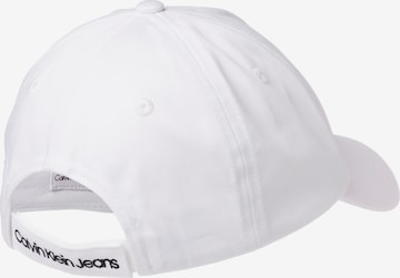 Cappello da baseball di Calvin Klein Jeans in bianco