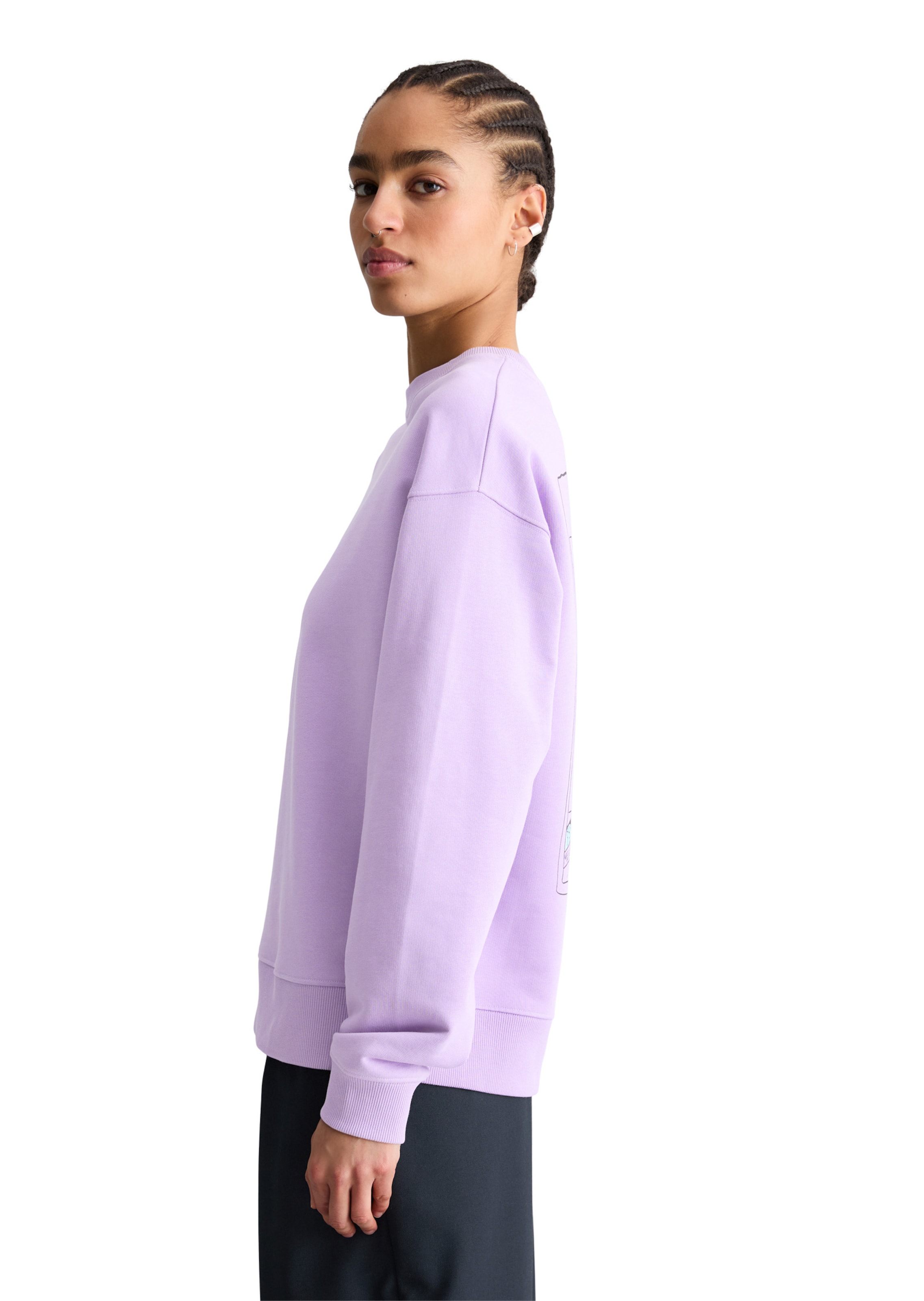 Marc O'Polo DENIM Sweatshirt in Purple