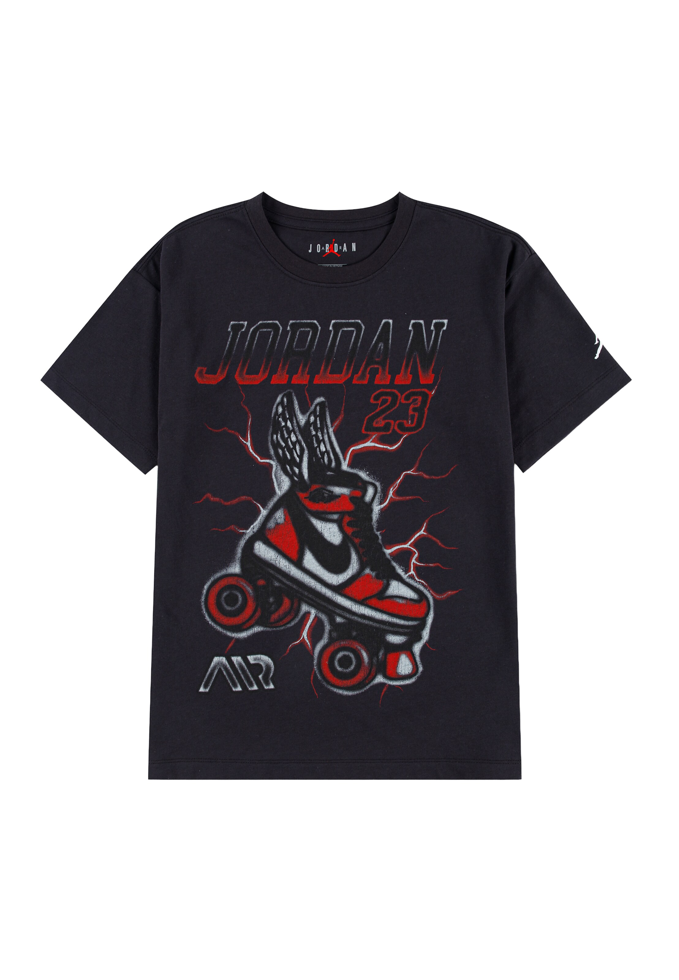 Tricou 'SK8' de la Jordan pe negru: față