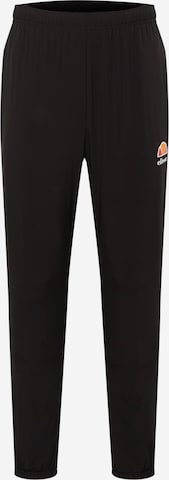 ELLESSE Tapered Workout Pants 'Ezio' in Black: front