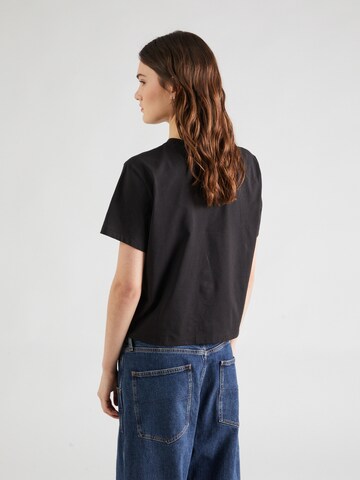 Tommy Jeans - Camisa 'ESSENTIAL' em preto