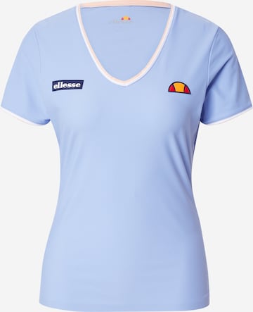 ELLESSE - Camisa funcionais 'Celie' em azul: frente