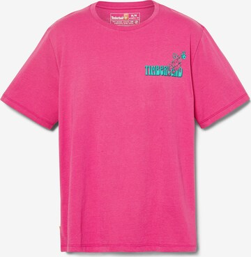 TIMBERLAND Bluser & t-shirts 'High Up In The Mountain' i pink: forside