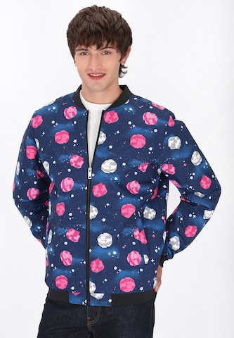 MO - Chaqueta de entretiempo en azul: frente