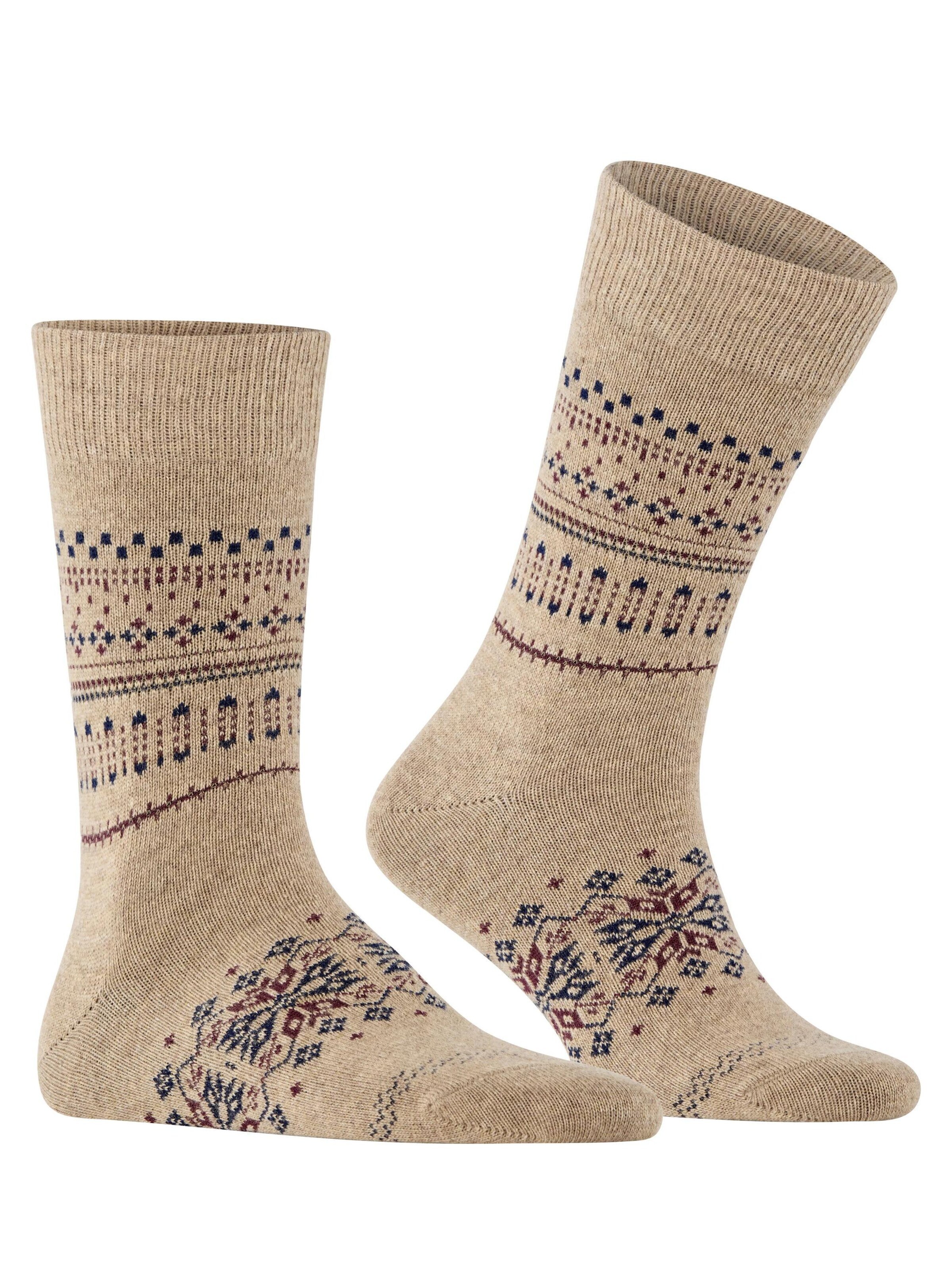 FALKE Socks 'Sky Limit' in Beige