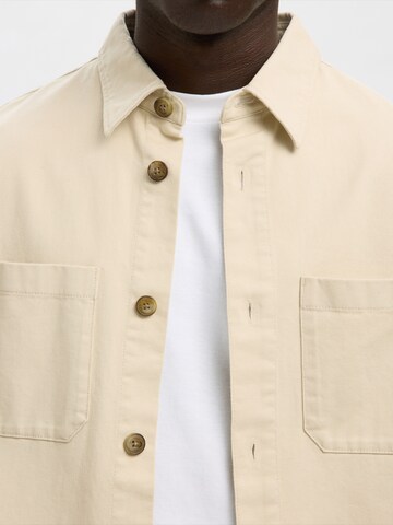 SELECTED Regular fit Ing 'SLHTRAVIS' - bézs